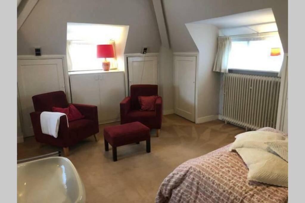 Vrijstaande Rietgedekte Villa Nabij Uitvalswegen Wassenaar Εξωτερικό φωτογραφία